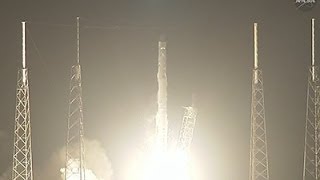 Raw: SpaceX Rocket Carries 3-D Printer to Space