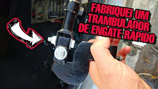 FABRIQUEI UM TRAMBULADOR DE ENGATE RÁPIDO | TOCAVIDA GARAGE