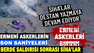 Azerbaycan Berde Saldırısı Sonrası SİHA'lar Hedefleri Böyle Vurdu 28.10.2020 TURKEY