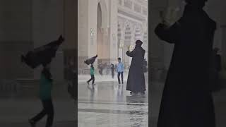 Rain in Madina #madina #shorts #rain #viralshort