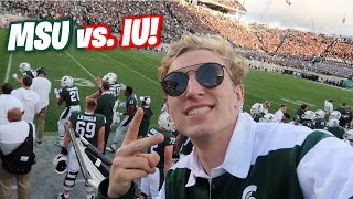 They Put Me On The Jumbotron TWICE! MSU vs. Indiana