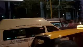 中山幹線(220)往天母方向路線公車路程搭乘記錄與實況攝影(西元2021年10月13日)青年公宅→臺北車站(忠孝)