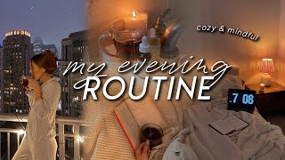 WINTER EVENING ROUTINE | cozy & mindful night routine habits for the colder season 2023 🌙
