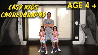Easy Kids Choreography - (Hip Hop Dance Tutorial AGES 4+)  | MihranTV