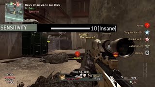 Usando el MSR con la sensibilidad de 10 (Modern Warfare 3)