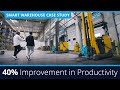 Smart Warehouse Case Study: How the Integration of RFID, UWB and SAP Improved Productivity by 40%