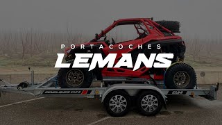 REVIEW: Remolque portacoches para coches de rally o buggy LEMANS 2000kg.