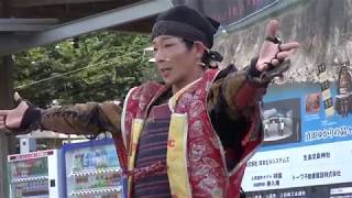 信州上田おもてなし武将隊　二の丸演舞20171009