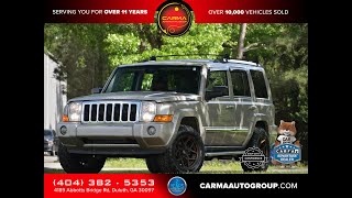 Carma Automotive Silver 2008 Jeep Commander LIMITED SPORT UTILITY 4D