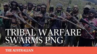 Shocking scenes of tribal warfare swarm Papua New Guinea