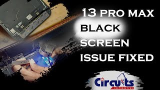IPHONE 13 PRO MAX BLACK SCREEN ISSUE FIXED