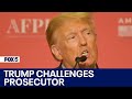 Trump challenges allegations in classified documents case