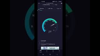 CONVERGE | FIBERX 1500 35Mbps | SPEEDTEST | 5GHz