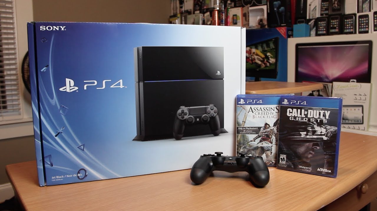 Playstation 4 Unboxing - YouTube