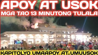 MGA TAO NAPALINGON AT NATULALA NG 13 MINUTO SA NASAKSIHAN