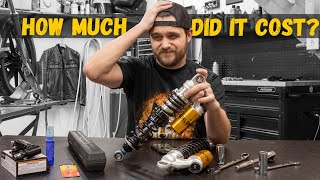 How Much Did It Cost?? Harley Davidson FXR Ohlins Shock Install