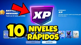 *SUBE 10 NIVELES* COMO SUBIR RÁPIDO de NIVEL en FORTNITE! CAPÍTULO 6 TEMPORADA 1