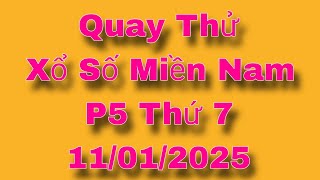 XSMN | Quay Thử Kết Quả Xổ Số Miền Nam Hôm Nay P5 11/01/2025 Tphcm, Long an, Bình phước, Hậu giang