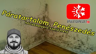Penészesedés, páratartalom, hővisszanyerő szellőztetés #épületgépészet #KarsaiJózsef