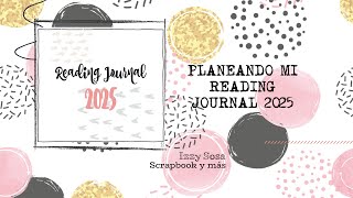 DIARIO DE LECTURAS 2025, Preparando mi reading journal * Izzy Sosa Scrapbook y más