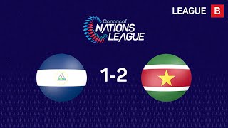 Concacaf Nations League | Highlights - Nicaragua 1-2 Surinam