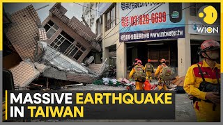 Taiwan Earthquake: At least seven killed, over 700 injured in Taiwan post quake | WION News