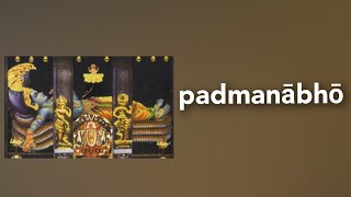 padmanābhō - 48