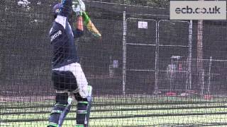 Batting spotlight - Behind the scenes with Moeen Ali in the nets