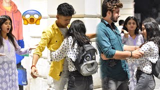 Accidentally Hugging Prank On Handsome Boy’s😘 || Epic Reactions || Ritika Prank