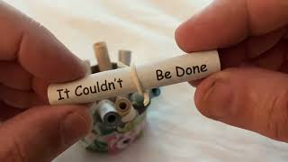 It Couldn T Be Done Scroll Poem By Edgar Albert Guest