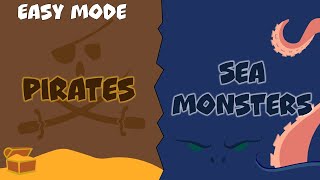 Pirates Vs Sea Monsters [Easy Mode] - Duet Rhythm Play Along