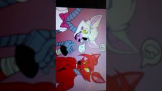 Mangle and Foxy love letter they have a baby video#30