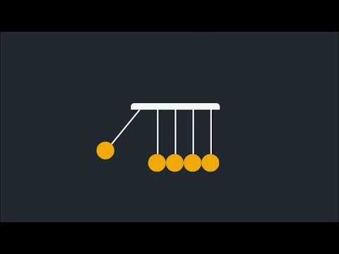 Animated Newton S Cradle Loading Page Html Css Coderbaba Youtube
