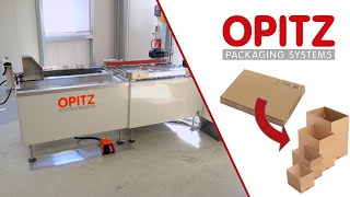 semi-automatic Case Erector GO 890 - OPITZ Packaging Systems