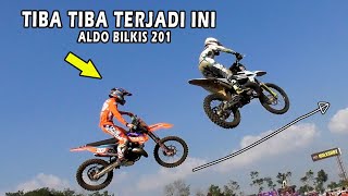 Salipan paling telak!!  ALDO BILKIS 201 bikin shock