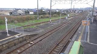 JR九州 肥前浜駅を通過・発着する電車たち