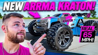 First Ever Run with the NEW ARRMA KRATON 6S!!!