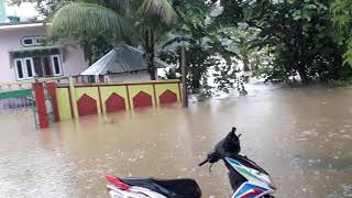 বোকাখাটত বানপানী || NH 37 ৰ ওপৰত পানী || ঘৰ দুবি ৈগচে||Flood in Bokakhat || By Sajid Amin