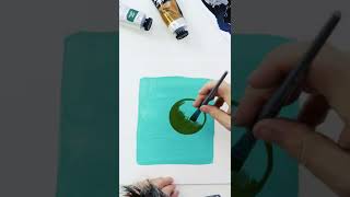 How to use #acrylic paint with oil is up on our channel! 🎨