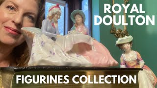 My vintage, hand painted Royal Doulton Figurines Collection