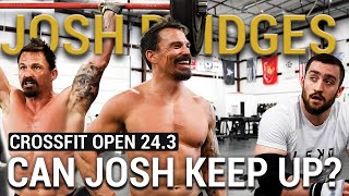 Josh Bridges Saves Best for Last! Takes on CrossFit Open 24.3 at Affiliate