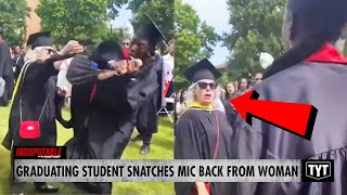 Graduating Student DROPS MIC On Woman Who Ruined Her Moment