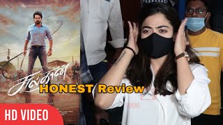 Rashmika Mandanna Honest Review on Karthi’s Sulthan | First Day First Show