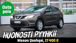 Käytetty: Nissan Qashqai dCi 110 Acenta (17 400 €) - Kolisee, mutta missä vika?