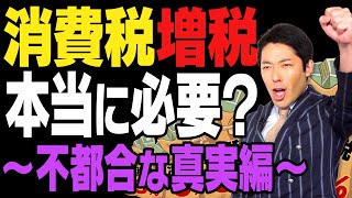 【消費税 増税②】増税は本当に必要なのか！？〜不都合な真実〜