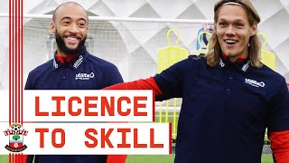 SKILLS | Southampton players take on Utilita’s Licence to Skill challenge