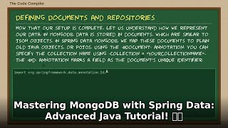 Master MongoDB with Spring Data in Java! 🚀 Advanced Tutorial 2024 🔥