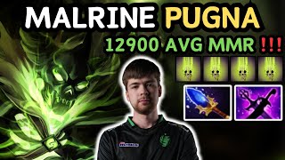 🔥 7.37e Malrine PUGNA Midlane Gameplay 🔥 1003 XPM Road To Grandmaster Tier - Dota 2