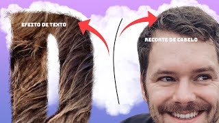 Como criar um PINCEL para Recortar Cabelo e Efeitos de Texto no Photoshop