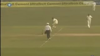 Misbah unluckiest run out vs India